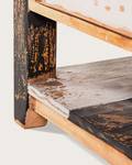 Esha -  Table basse Marron - Bois manufacturé - 100 x 45 x 100 cm