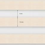 Doppelrollo Natur 55x150 cm Beige