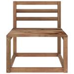 Garten-Lounge-Set Braun - Massivholz - Holzart/Dekor - 60 x 37 x 60 cm