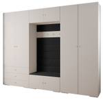 Garderobe Inova 2 Z14 Schwarz - Gold - Weiß - Gold