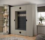 Garderobe Inova 4 Z13 Schwarz - Grau - Schwarz