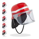 6 x Feuerwehrhelm Kinder rot Anzahl Teile im Set: 6