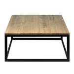 Table basse Icub.  80x120x37 cm. Noir Noir - Bois massif - 120 x 37 x 80 cm