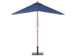 Parasol droit FLAMENCO Bleu - Bleu marine - Chêne foncé