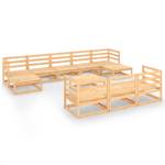 Garten-Lounge-Set (11-teilig) 3009746-1 Holz