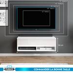 TV-Schrank Alyx 100 cm Wei脽 ohne LED