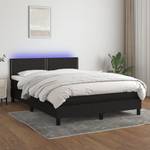 Boxspringbett 3017265-7 Schwarz - 144 x 203 cm