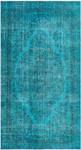 Tapis Ultra Vintage CCLXXIX Turquoise - Textile - 142 x 1 x 264 cm