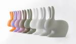 Kinderstuhl Rabbit Weiß - Kunststoff - 26 x 53 x 45 cm