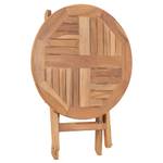 Outdoor Tisch 48976 Braun - Massivholz - Holzart/Dekor - 45 x 45 x 45 cm