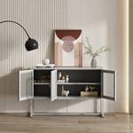 Buffet Sund Gris - Métal - 120 x 80 x 40 cm