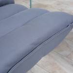 Bodensofa Bodenstuhl 839-430V00GY Glas Grau