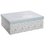 Deko-Boxen für Kinder, 3 Stück, grau Grau - Papier - 27 x 14 x 40 cm