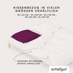 Kissenbezug Knitted Jersey Violett - 70 x 6 x 90 cm