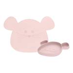 Esslern-Set Little Chums Mouse 2-teilig Rosé