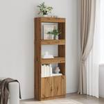 Highboard DE4234 Braun - Holzwerkstoff - 33 x 180 x 63 cm