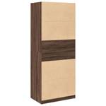 Kleiderschrank 298537-1 Dunkelbraun - Breite: 80 cm