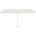 Avent rétractable 3006544-1 Blanc crème - 300 x 1 x 400 cm