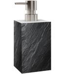 Seifenspender Granit Grau - Kunststoff - 7 x 12 x 7 cm