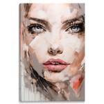 Tableau Canvas VISAGE Portrait Peinture 80 x 120 x 120 cm