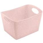 Badezimmer-Korb Pink - Kunststoff - 13 x 11 x 19 cm