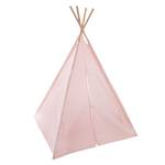 Zelt INDIAN TIPI Pink - Textil - 120 x 160 x 120 cm