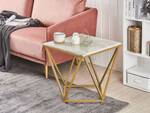 Table d'appoint MALIBU Beige - Doré