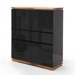 Buffet haut CHARLY 4 portes 2 Noir