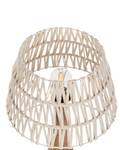 Lampe de table PELLEJAS Beige - Chêne foncé