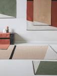 Tapis en coton Lenny Brun rouge - 120 x 170 cm