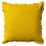 Coussin décoratif Burto Jaune - Textile - 45 x 45 x 45 cm