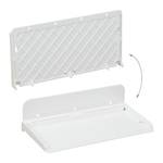 Tablette de lit en plastique Blanc - Matière plastique - 30 x 9 x 16 cm