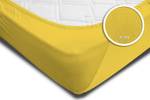 Bettlaken Boxspringbett 200x220 gelb cm