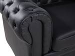 Sessel CHESTERFIELD Schwarz - Braun - 108 x 70 x 77 cm