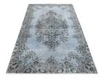 Tapis Ultra Vintage DCCXLIII Bleu - Textile - 109 x 1 x 211 cm