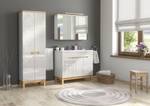 Armoire sous lavabos BALI CUW60 2D Blanc