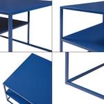 Table basse Solund Bleu foncé - 90 x 45 x 60 cm