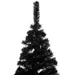 künstlicher Weihnachtsbaum 3009438-2 Schwarz - Grau - Weiß - 75 x 150 x 75 cm