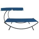 Chaise longue 3004933 Bleu - Métal - 173 x 135 x 200 cm