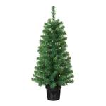 Lot de sapins de Noël et couronne Vert - Matière plastique - 45 x 90 x 45 cm