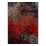Wollteppich Omega Togo Abstraktion Rot Rot - Textil - 200 x 1 x 300 cm