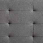 Polsterbett NEBRASKA Grau - Textil - 126 x 85 x 215 cm