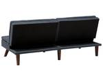 3-Sitzer Sofa RONNE Dunkelgrau - Grau - Eiche Dunkel