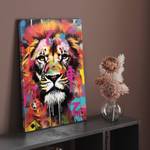 Leinwandbild Lion Brush 60 x 90 cm