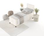 Boxspringbett Alma Creme - Breite: 100 cm - H2