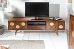 TV-Board MYSTIC LIVING braun 140cm gold