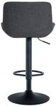 Tabouret de bar Tover Lot de 2 Noir