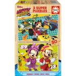 Puzzle Mickey und die Roadster Racer Papier - 25 x 5 x 35 cm