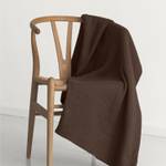 Wohn- & Kuscheldecke Knit Oversize Braun