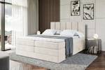 Boxspringbett BOXI1 KING Beige - Breite: 140 cm